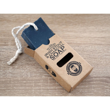 Savon Visage et corps Irish Stout & Charcoal Dr K Soap Company 