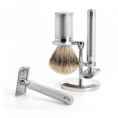 Blaireau Mühle chromé brillant