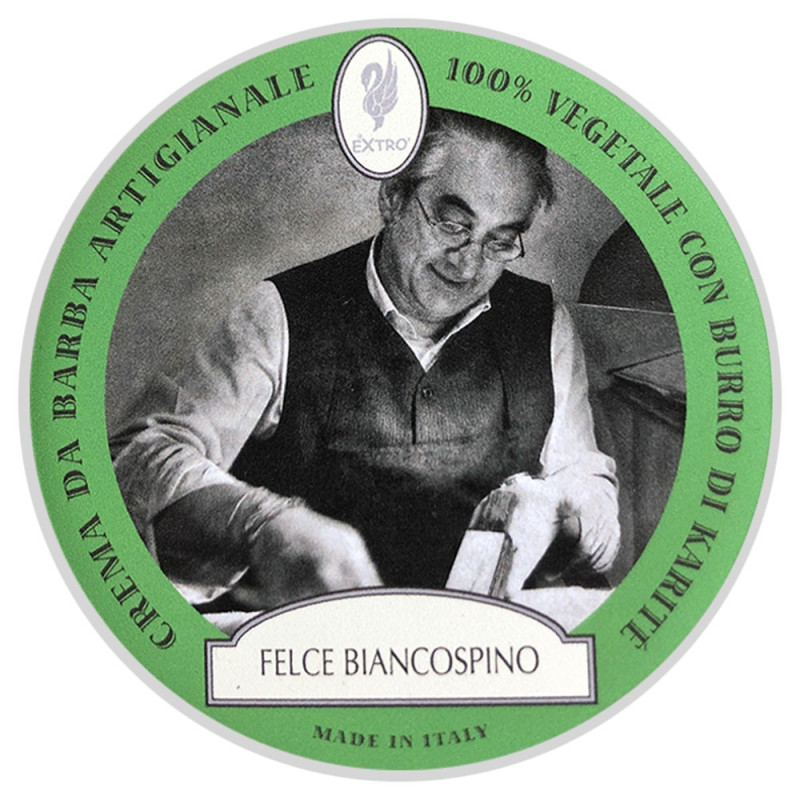 Crème de rasage "Felce Biancospino" EXTRO Cosmesi