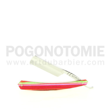 Rasoir Thiers-Issard 275 6/8 Moderne Rouge rayé
