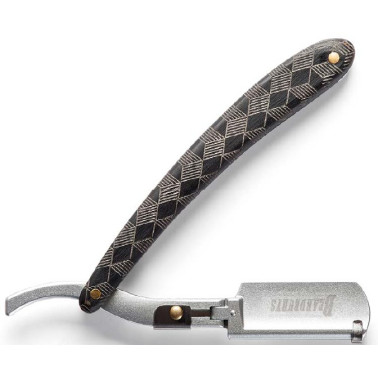 Rasoir shavette Navaja Master Double Black Beardburys