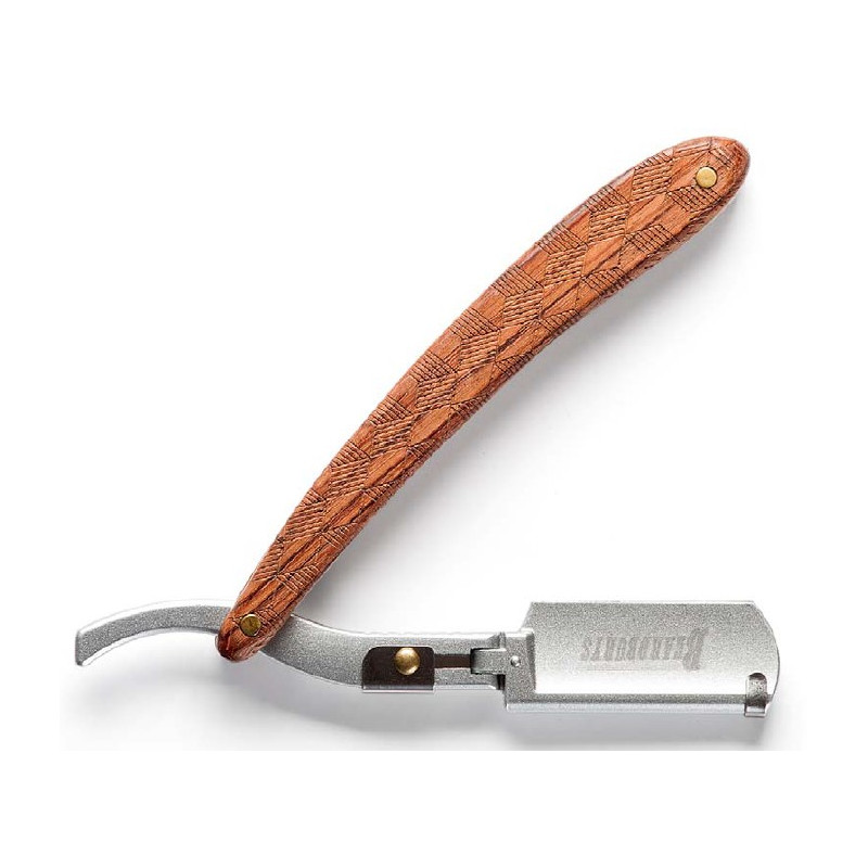Rasoir shavette "Master Double" Brown Beardburys
