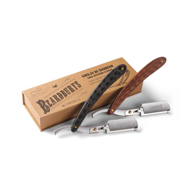 Rasoir shavette "Master Double" Black Beardburys