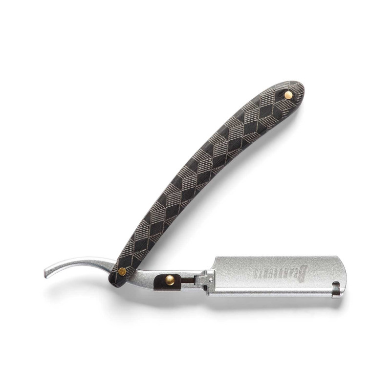 Rasoir shavette "Master Double XXL" black Beardburys