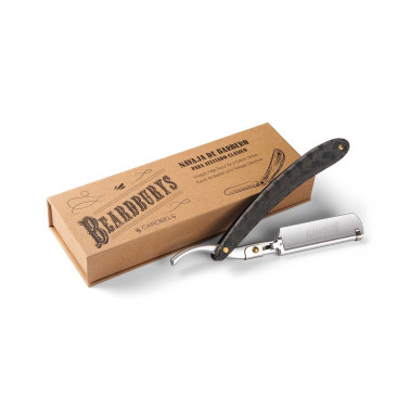 Rasoir shavette "Master Double XXL" black Beardburys