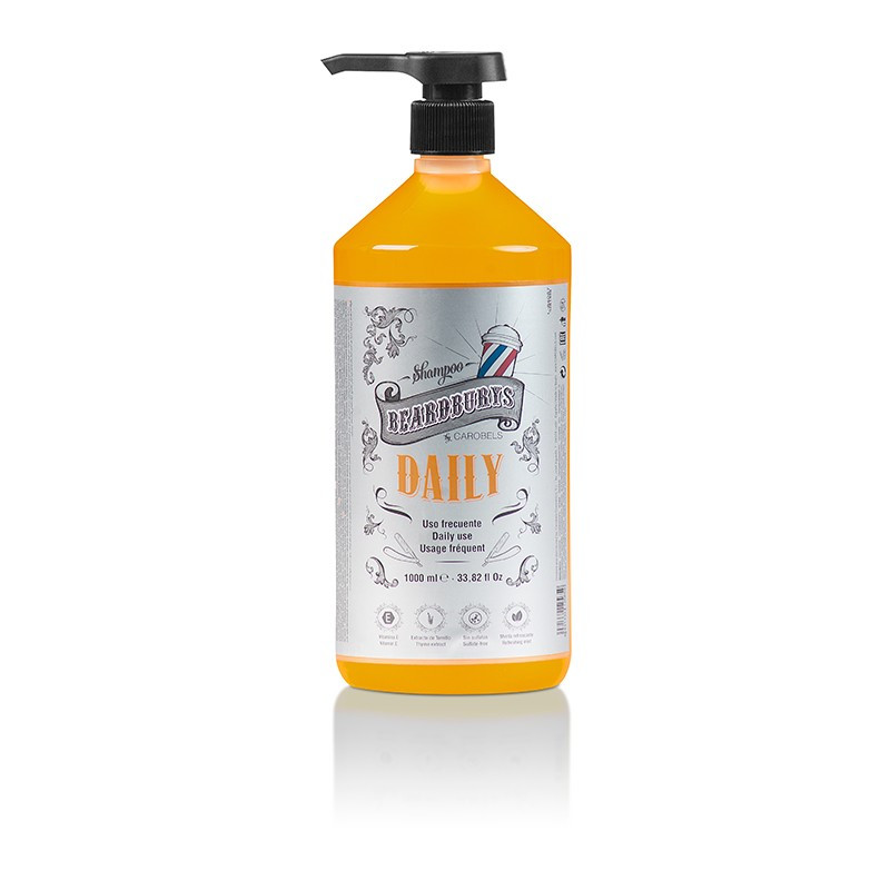 Shampoing XXL Daily usage fréquent Beardburys 