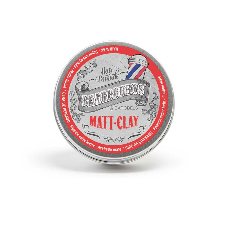 Cire cheveux "Matt-Clay" fixation super forte Beardburys 100 ml