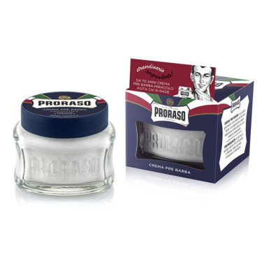 Crème avant rasage Bleue Proraso 