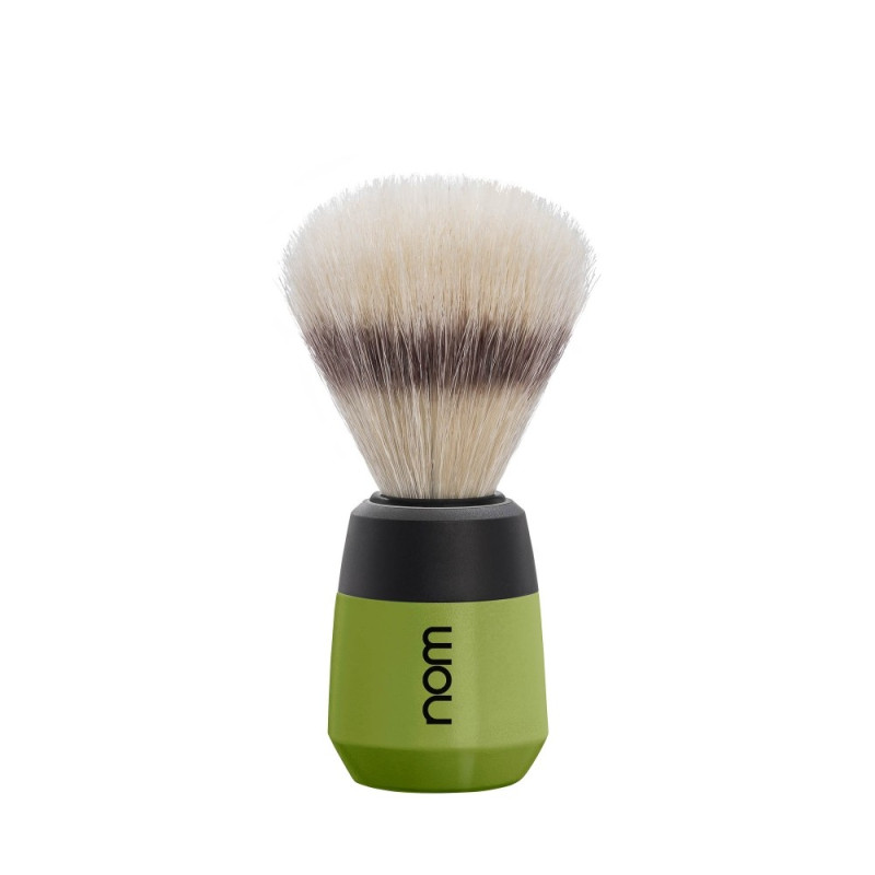 Blaireau Max NOM vert Olive en soies de porc