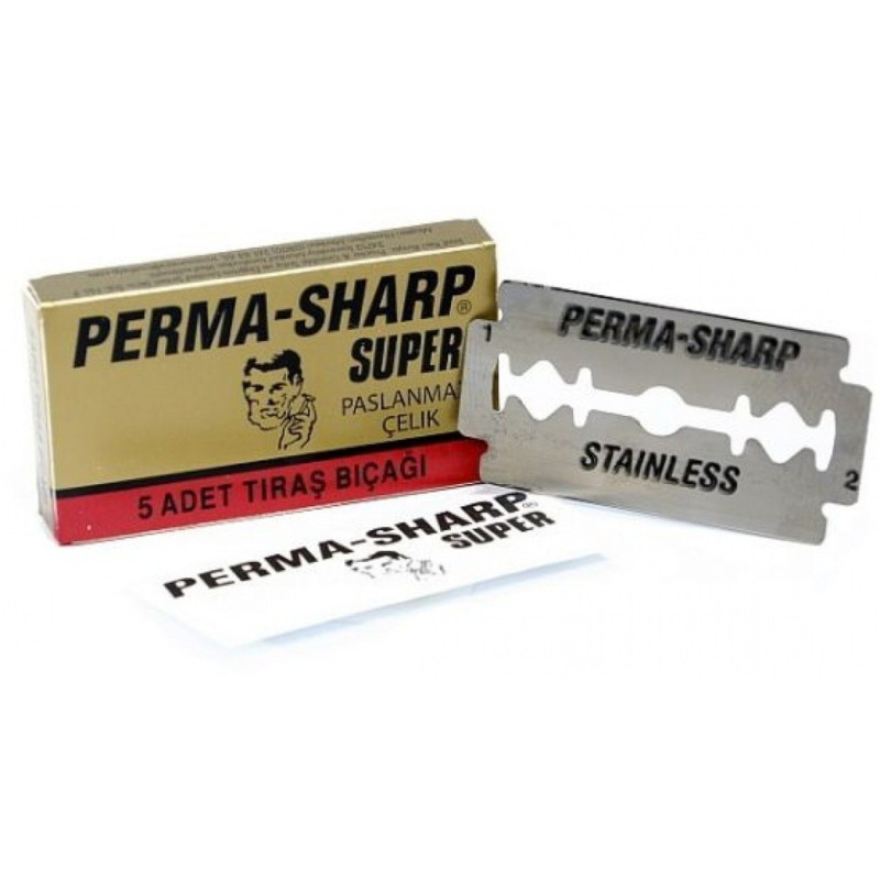 Lames Perma Sharp "Stainless" par 5