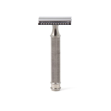 Rasoir de sécurité court en Inox Gentleman Barbier