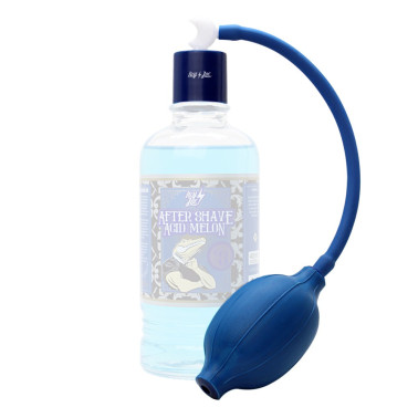 Vaporisateur Apres-Rasage à poire bleu Hey Joe 