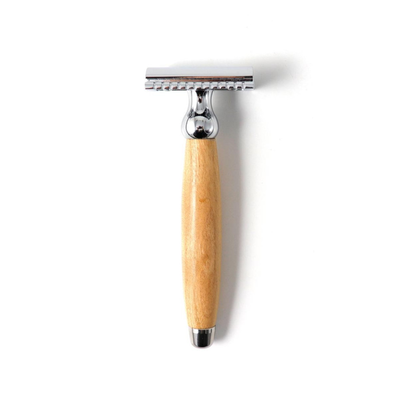 Rasoir de sécurité bois de Merisier Gentleman Barbier