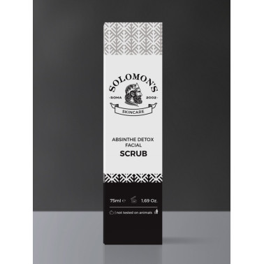 Gel Gommage Visage "Absinthe Detox" Solomon's Beard