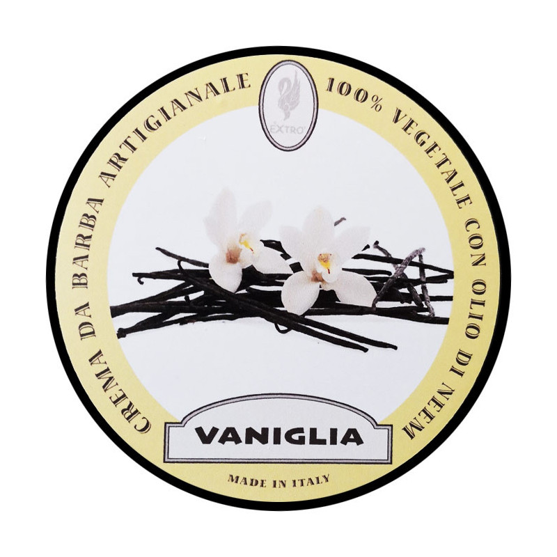 Crème de rasage parfum "Vaniglia" signé EXTRO Cosmesi