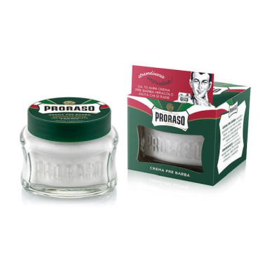 Crème avant rasage Proraso ligne verte pot de 100ml