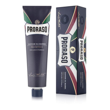 Crème de rasage Proraso ligne bleue - Aloes et vitamine E