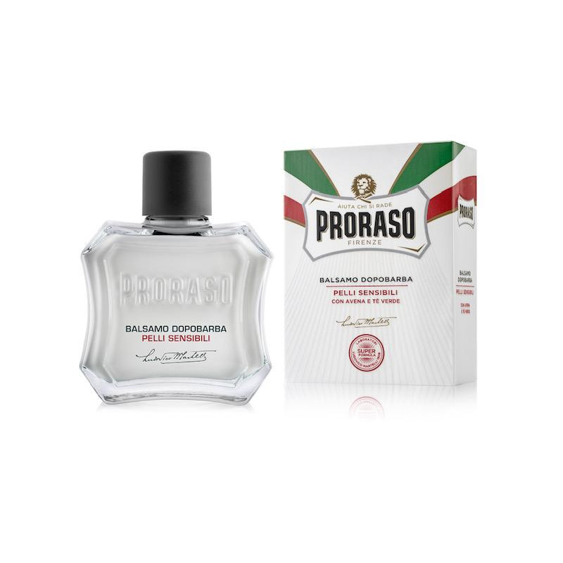 Après-rasage Proraso ligne blanche Thé vert & avoine