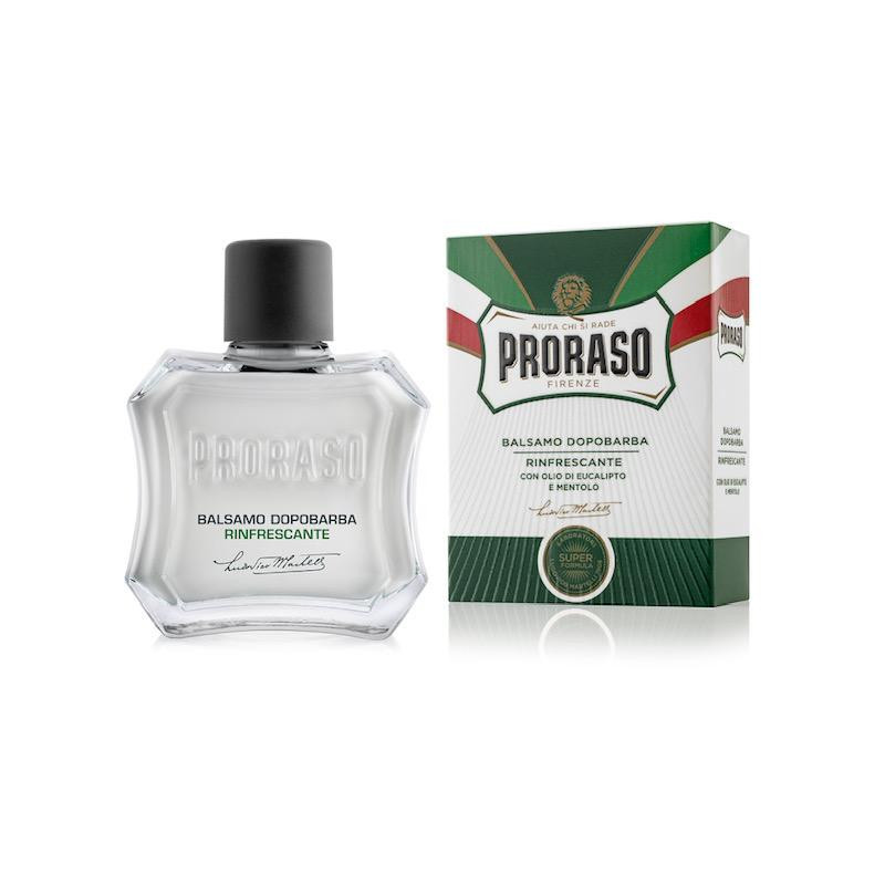 Après-rasage Proraso ligne verte Eucalyptus & Menthol