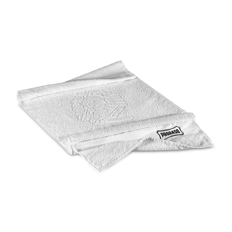 Serviette de barbier grande taille pour le rasage signé Proraso