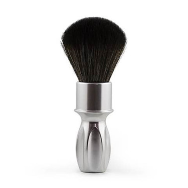 Blaireau de rasage 400 synthetic manche argent Raz...