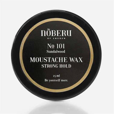 Cire à moustaches forte N°101 Sandalwood Nõberu of sweden