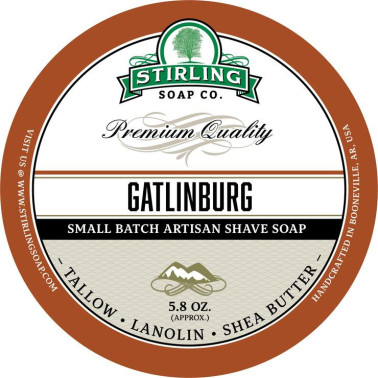 Savon de rasage Gatlinburg Stirling Soap Company