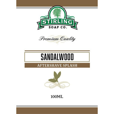 Apres Rasage Splash Sandalwood Stirling Soap Company