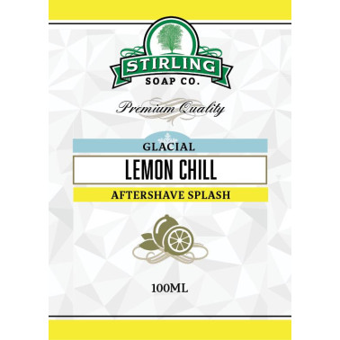 Après Rasage Splash Glacial - Lemon Chill Stirling Soap Company