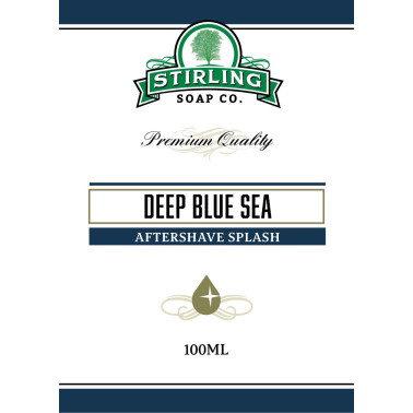 Après Rasage Splash Deep Blue Sea Stirling Soap Company
