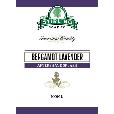Après Rasage Splash Bergamot Lavender Stirling Soap Company