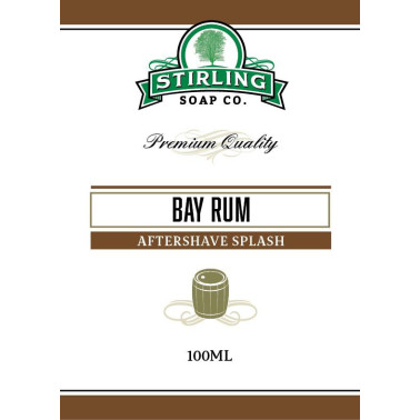 Après Rasage Splash Bay Rum Stirling Soap Company