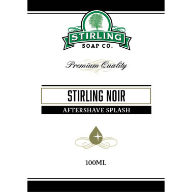 Après Rasage Splash Stirling Noir Stirling Soap Company
