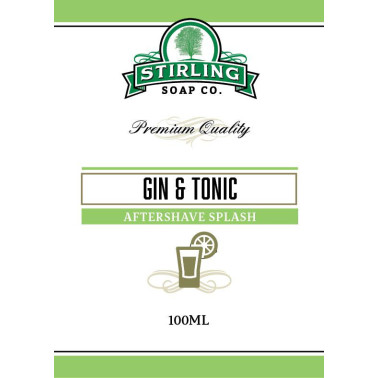 Après Rasage Splash Gin & Tonic  Stirling Soap Company