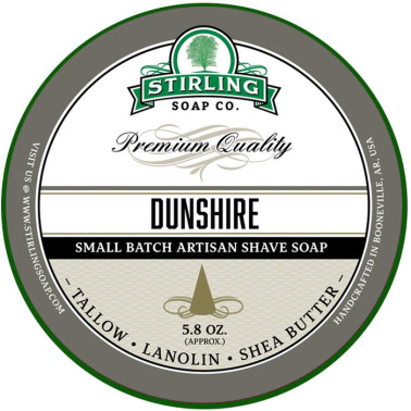 Savon de rasage Dunshire Stirling Soap Company