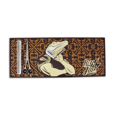 Tapis de barbier Hey Joe en caoutchouc Attitude