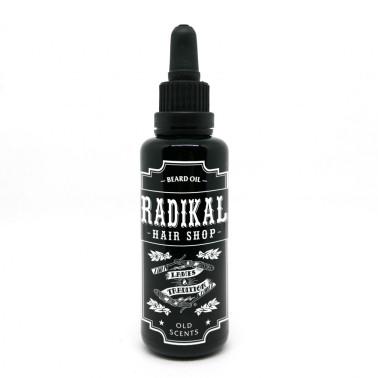 Huile à barbe nourissante "Old Scents" -Radikal Hair Shop