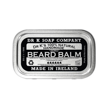 Baume à barbe "Zero" pour la Barbe Dr K Soap sans parfum