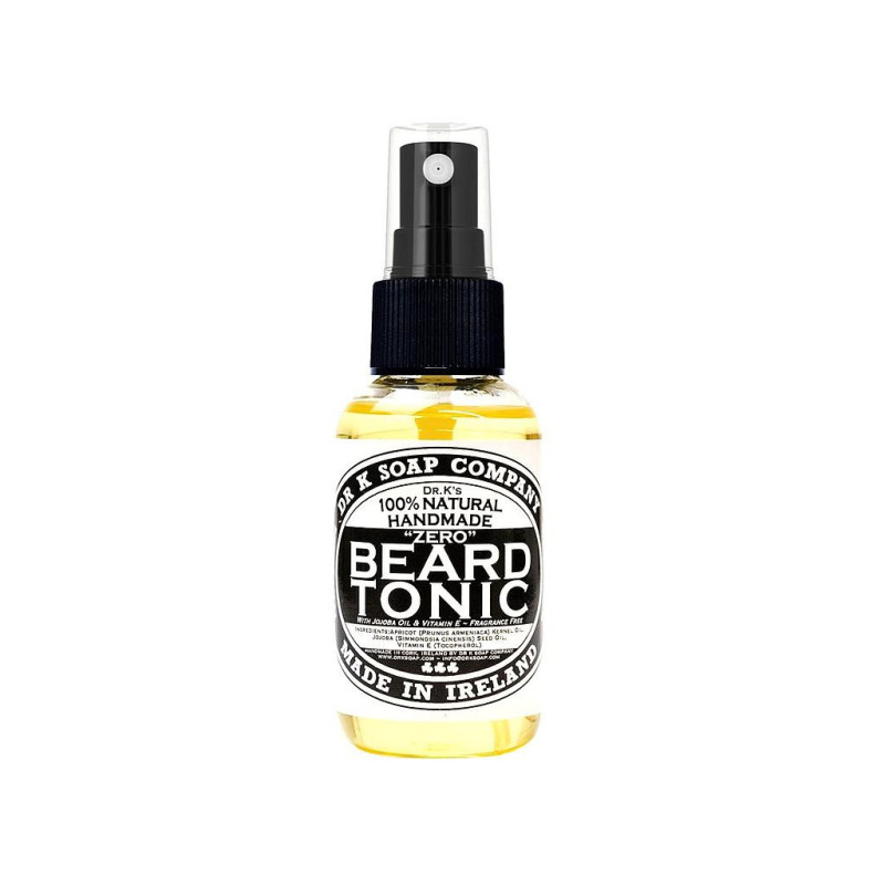 Huile "Zero" pour la Barbe signé Dr K Soap sans parfum