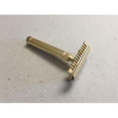Rasoir de sécurité FATIP Piccolo Peigne ouvert Gold