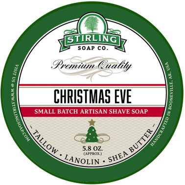 Savon de rasage "Christmas Eve" Stirling Soap Comp...
