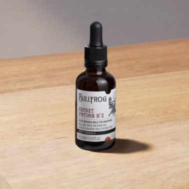 Huile d'entretien pour la barbe Potion N°2 Bullfrog 50ml