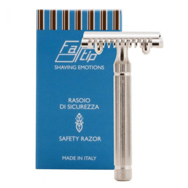 Rasoir de sécurité FATIP modèle Piccolo Chromé brillant