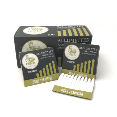 Allumettes hémostatiques Osma Tradition paquet de 20