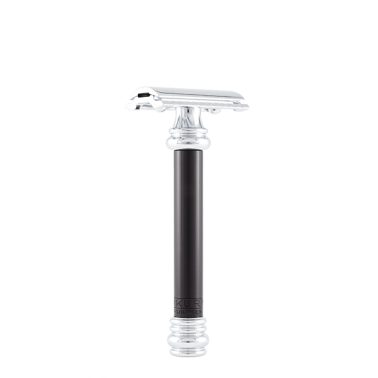 Rasoir de sécurité de la marque Merkur modèle 38C noir