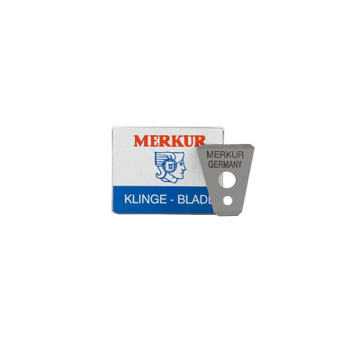 Lames de la marque Merkur pour rasoir à moustaches