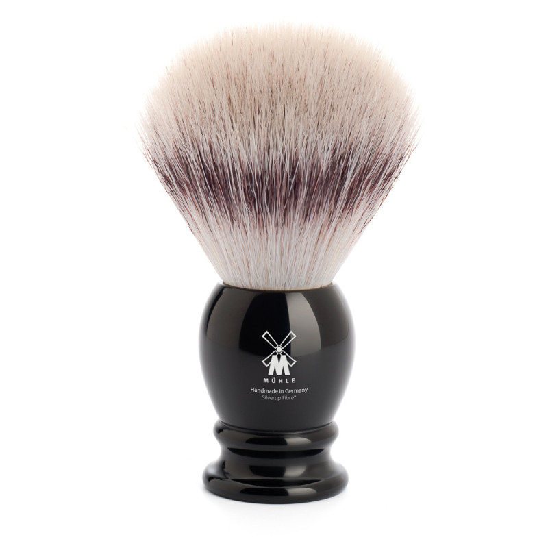 Blaireau de rasage poils synthétiques - Mühle Classic noir