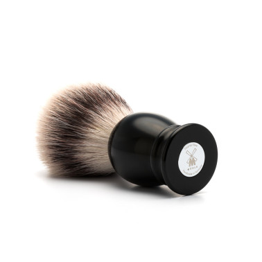 Blaireau de rasage poils synthétiques - Mühle Classic noir