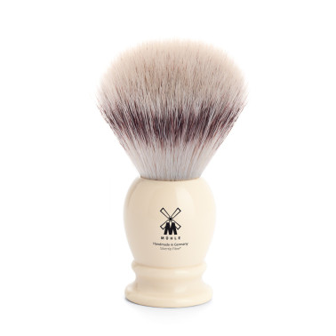 Blaireau de rasage, poils synthétiques - Mühle Classic ivoire