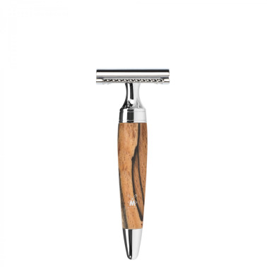 Coffret rasoir de sécurité Stylo - Muhle Hêtre étuvé